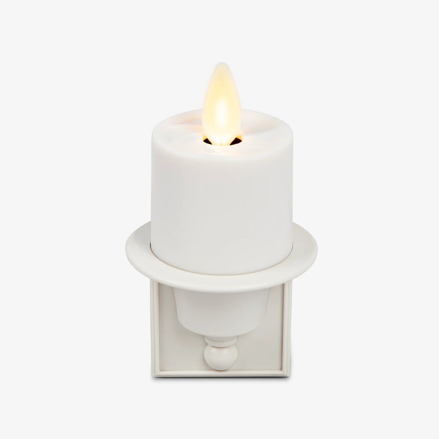 White Flameless Candle Nightlight