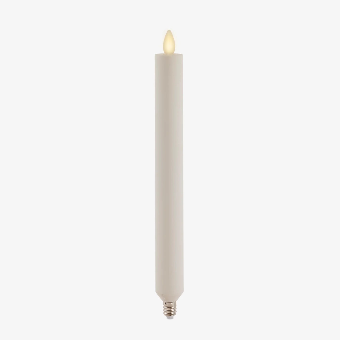 Pearl Ivory Flameless Candle E12 Taper Bulb