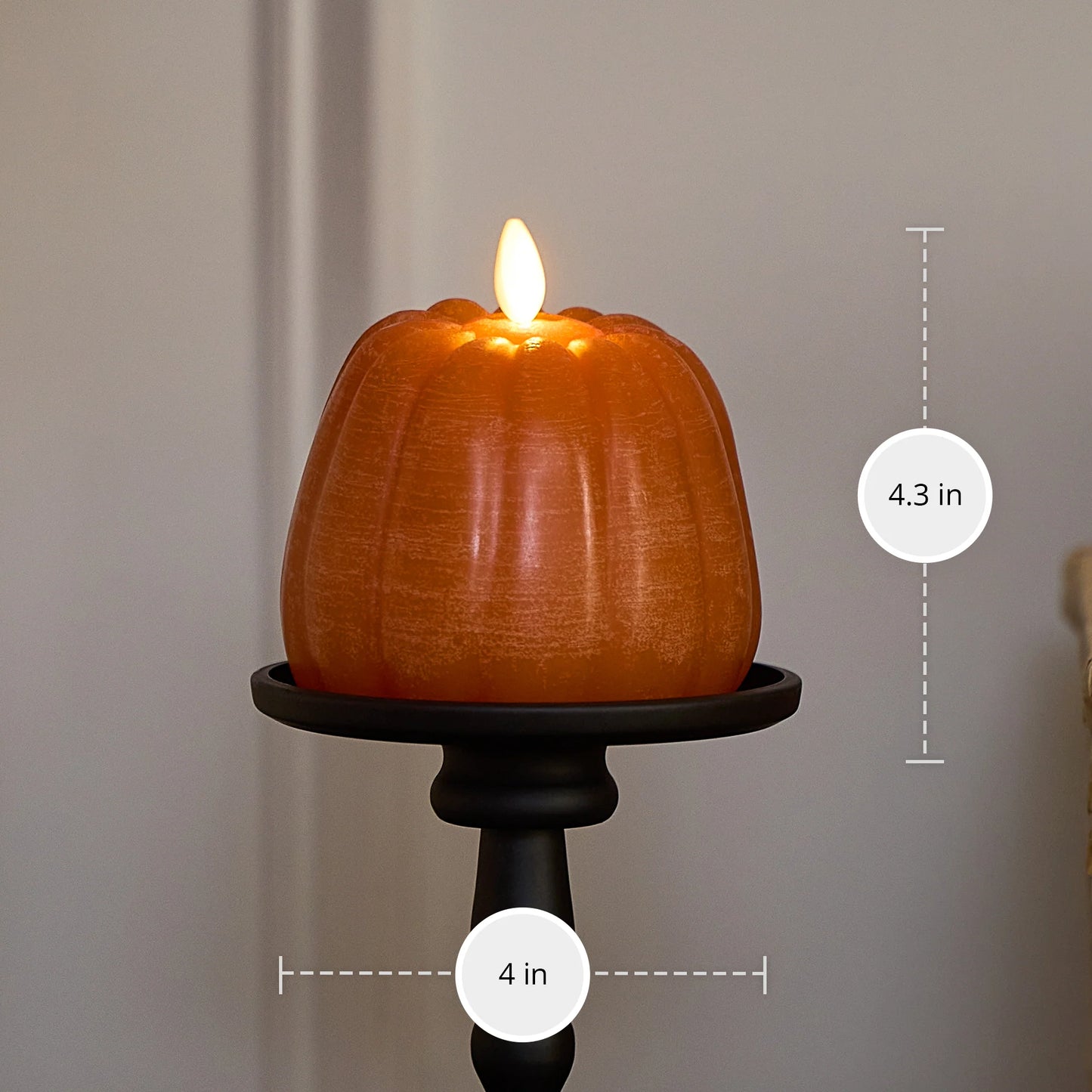 Marmalade Flameless Candle Pumpkin