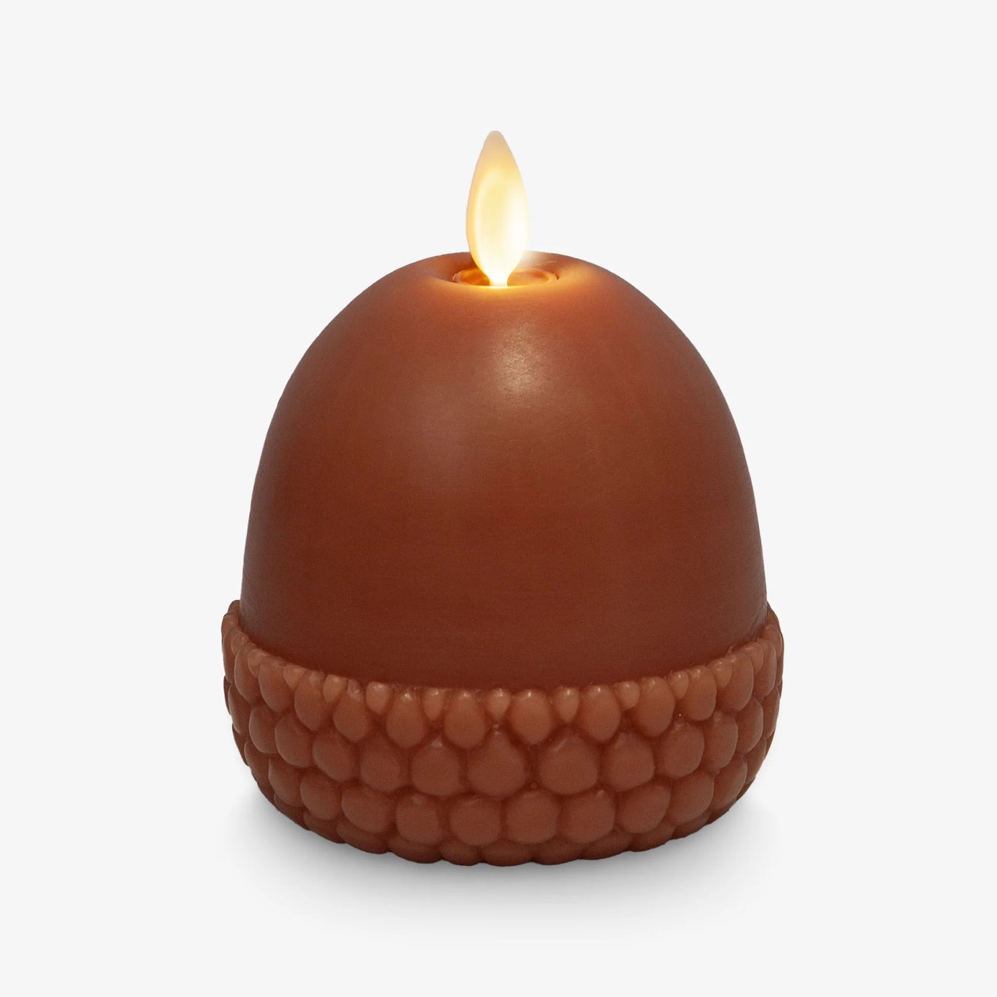 Adobe Flameless Candle Acorn