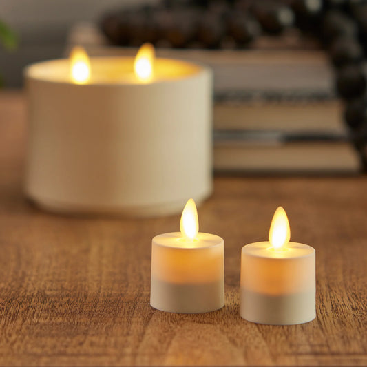 Rechargeable Replacement Tealights - Set of 2