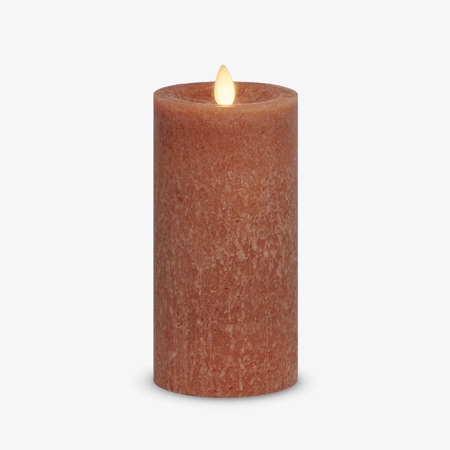Adobe Seaglass Flameless Candle Pillar