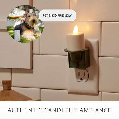 Bronze Flameless Candle Night Light