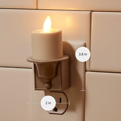 Bronze Flameless Candle Night Light
