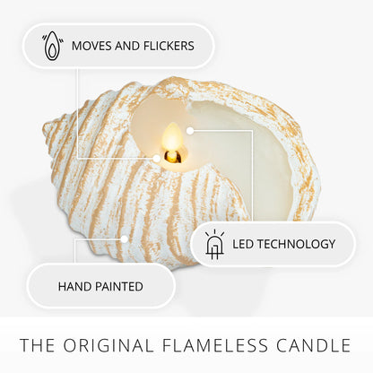 Tun Shell Flameless Candle