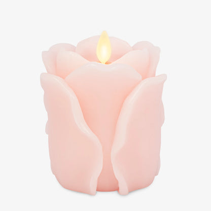 Crystal Rose Flameless Candle Rose Bud