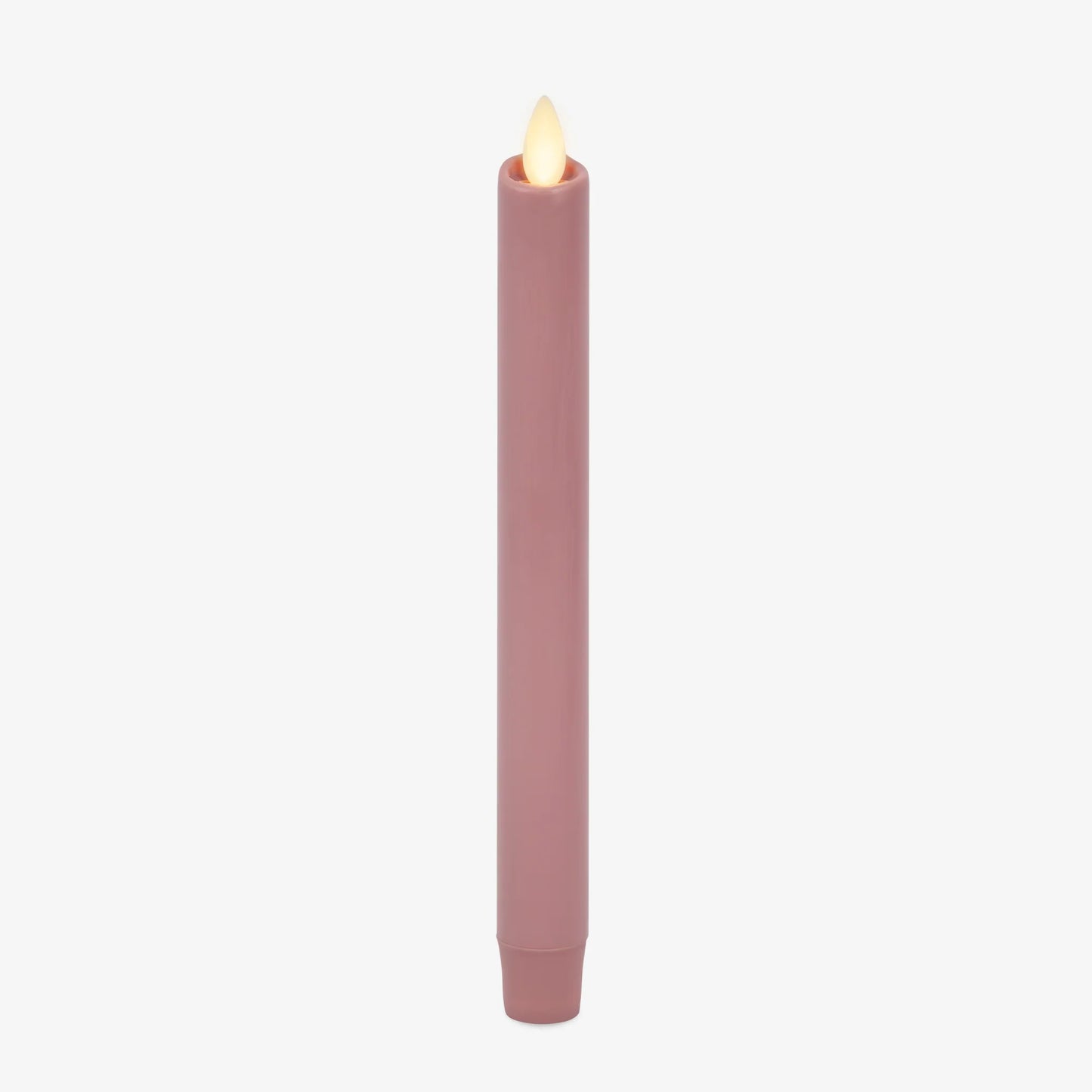 Blooming Mauve Flameless Candle Taper