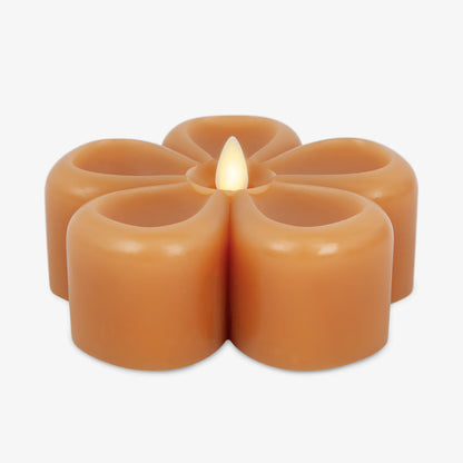 Sunlit Honey Flower Flameless Candle Tealight