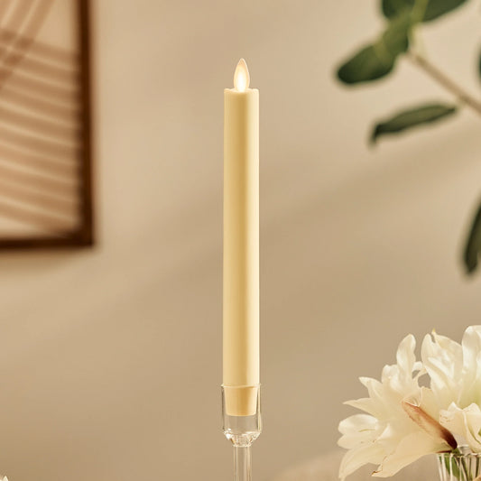 Lemon Chiffon Flameless Candle Taper