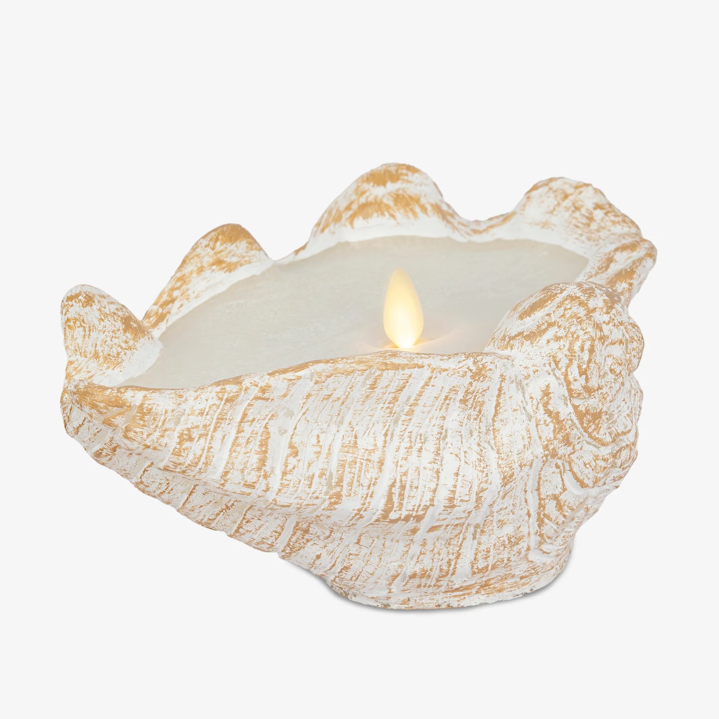 Clamshell Flameless Candle