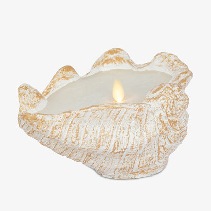 Clamshell Flameless Candle
