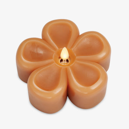 Sunlit Honey Flower Flameless Candle Tealight
