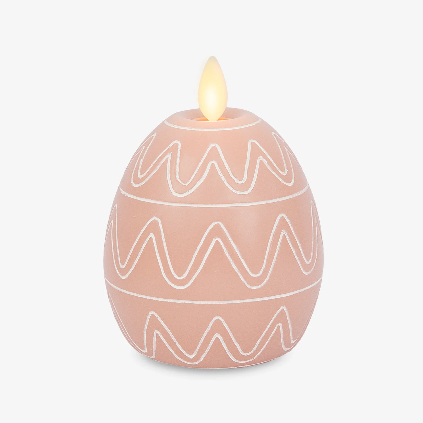 Dusky Rose Flameless Candle Egg