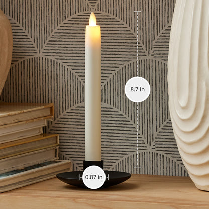 Pearl Ivory Flameless Candle Taper